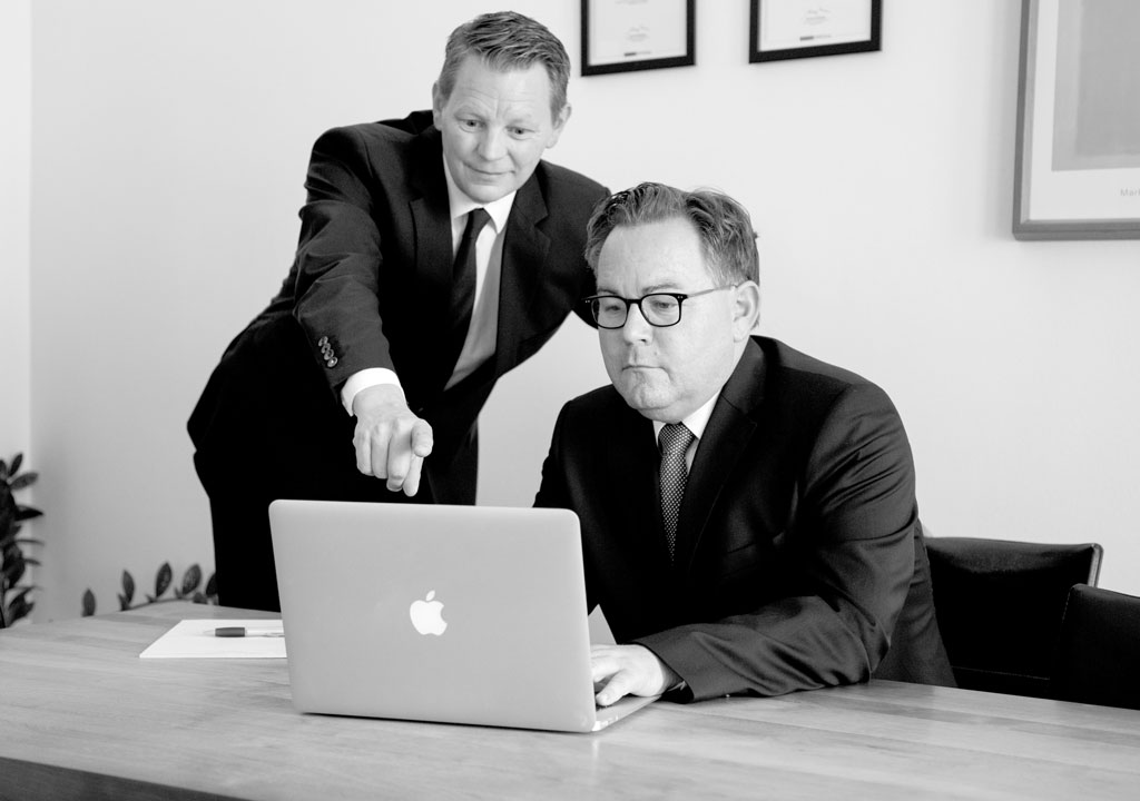 Foto von Achim Wizemann und Dr. Markus Bessler